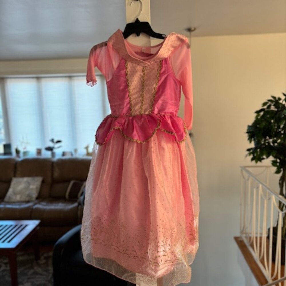 relibeauty pink costume style dress size xs